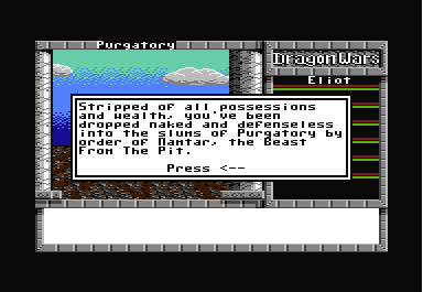Dragon Wars screenshot 5 for Commodore 64